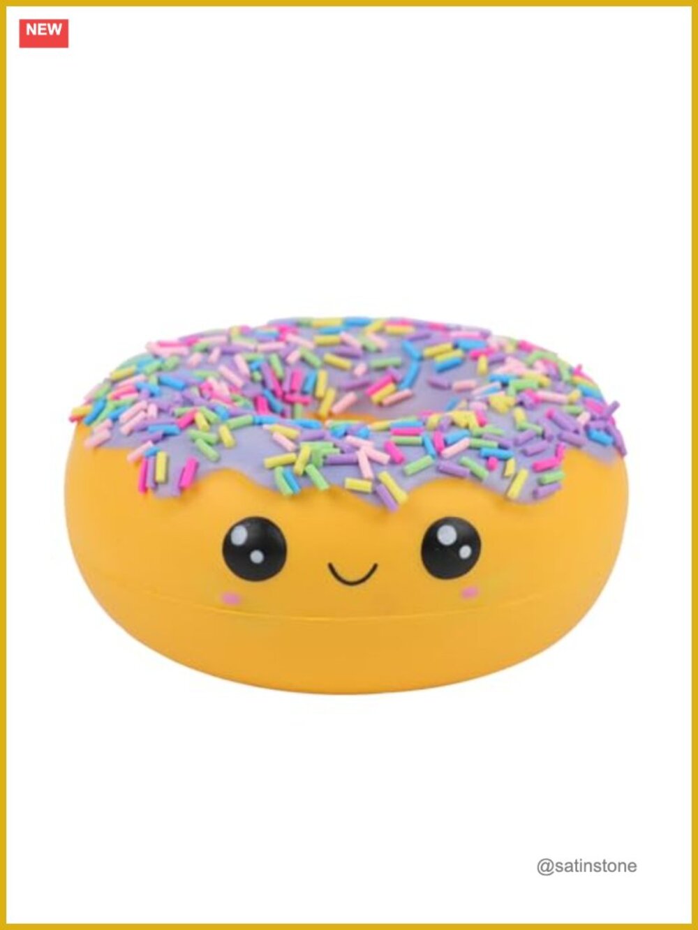 Scented Squishy Donut Stress Relief Toy Slow Rising Soft Foam Kids Gift